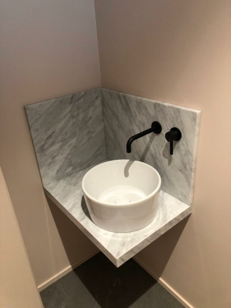 lavandino bagno marmo